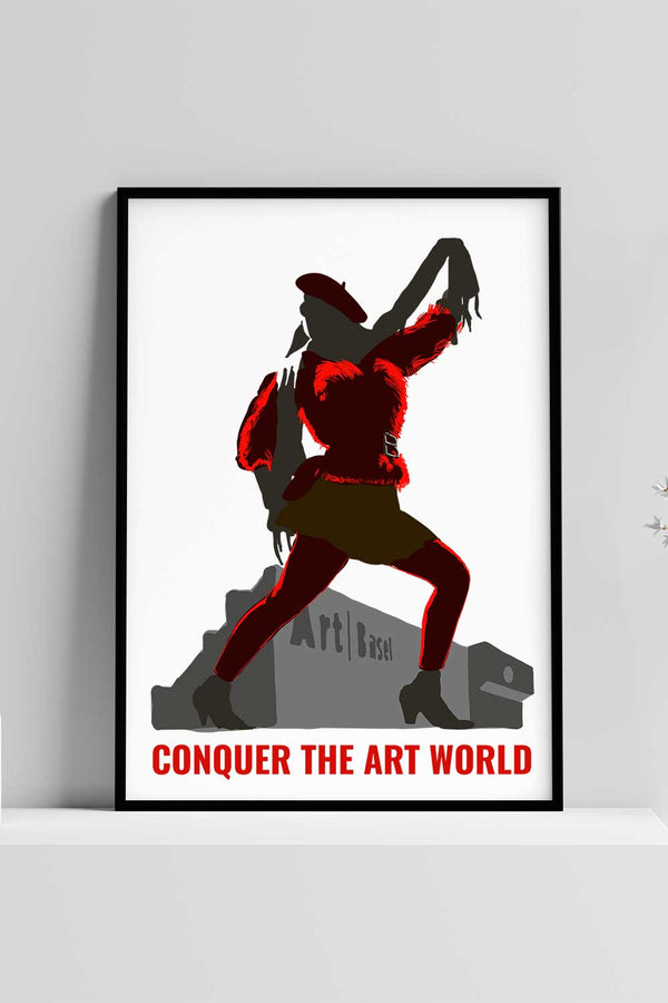 Art World Slogan Poster