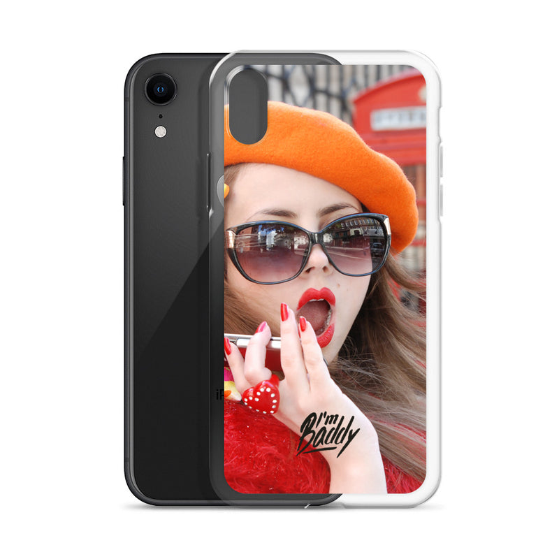 Baddy Was In London iPhone Case