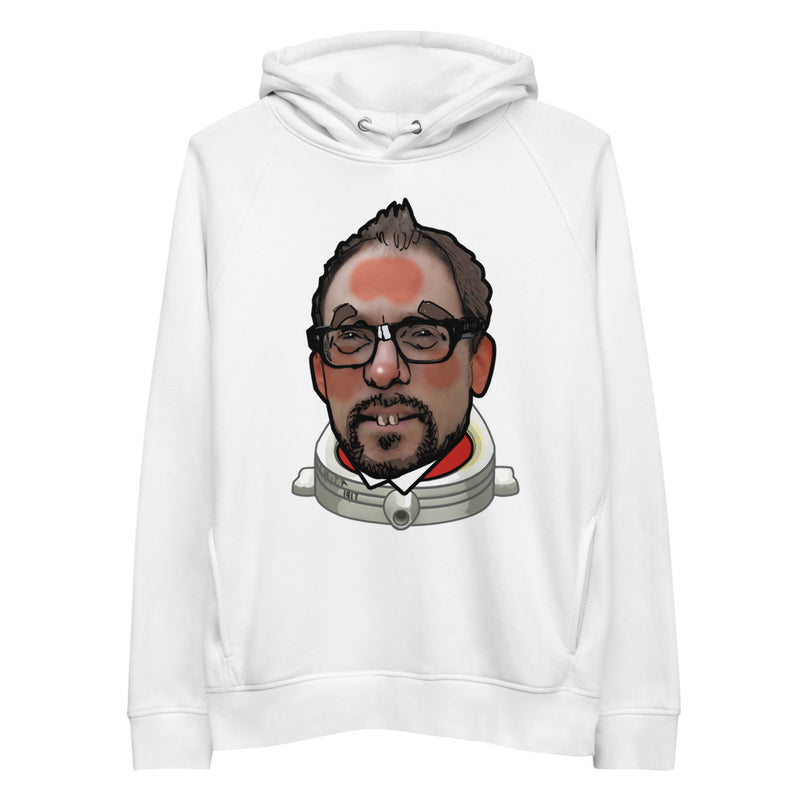 Hoodie with personalised comic style portrait (eco-friendly, unisex)